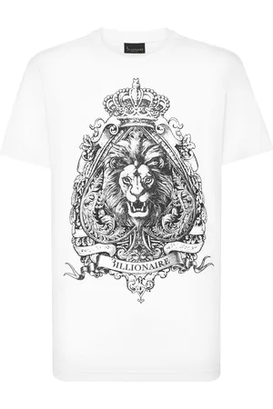 BILLIONAIRE T-Shirt mit Logo-Print