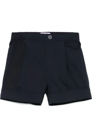 Il gufo Shorts mit Logo-Stickerei