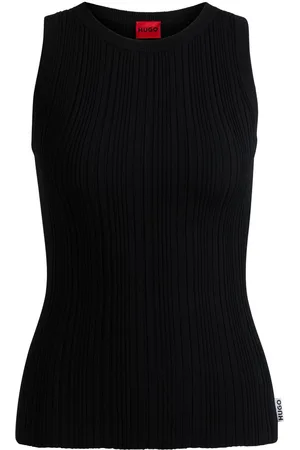 HUGO BOSS Geripptes Tanktop