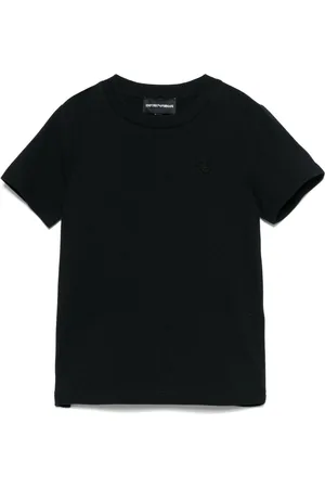Emporio Armani T-Shirt mit Logo-Stickerei