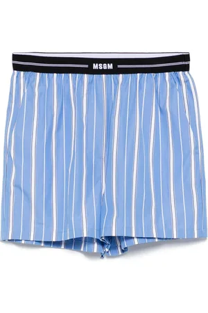 Msgm Gestreifte Shorts