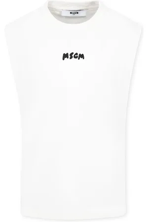Msgm Tanktop mit Logo-Print