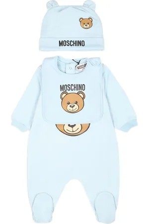 Moschino Pyjama mit Logo-Print