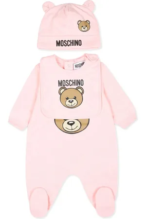 Moschino Pyjama mit Logo-Print