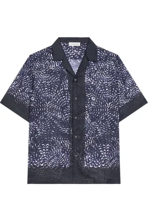 DRIES VAN NOTEN Hemd mit grafischem Print