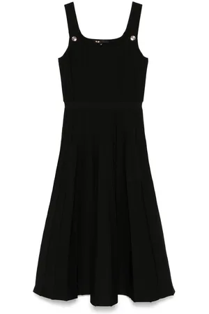 Maje Geripptes Midikleid