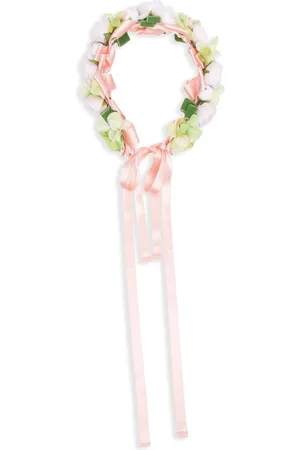 COLORICHIARI Stirnband mit Blumenapplikation