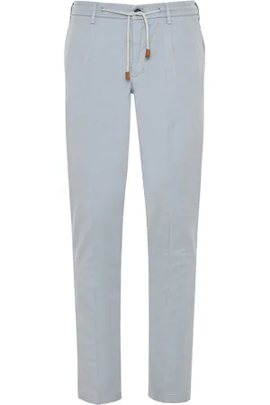 ELEVENTY Straight-Leg-Hose mit Kordelzug