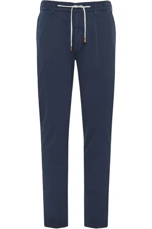 ELEVENTY Straight-Leg-Hose mit Kordelzug