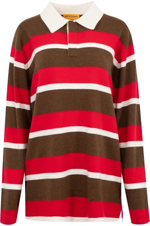 Guest In Residence Gestreiftes Poloshirt