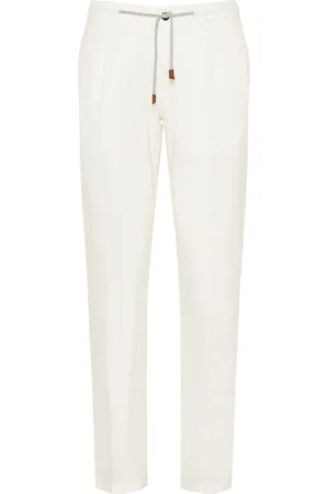ELEVENTY Straight-Leg-Hose mit Kordelzug