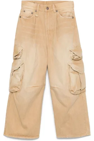 R13 Cargohose mit Streifendetail