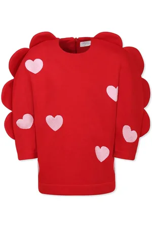 Pangolini Kids Kleid mit Herz-Print