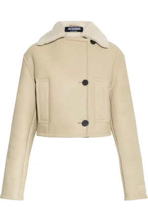 Jacquemus Cabanjacke aus Shearling