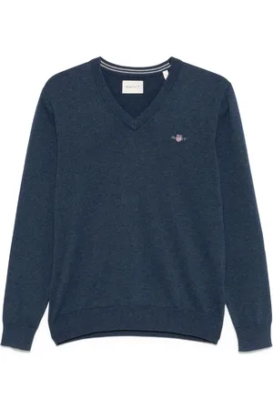 GANT Pullover mit V-Ausschnitt