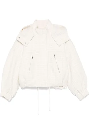 Maje Steppjacke in Tweed-Optik
