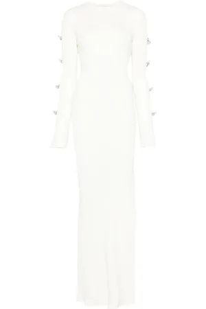 Mach & Mach Kleid mit Schleifendetail