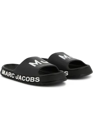 Marc Jacobs Pantoletten mit Logo-Print