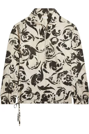 DRIES VAN NOTEN Hemd mit grafischem Print