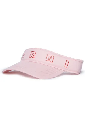 Marni Sonnenblende mit Logo-Print
