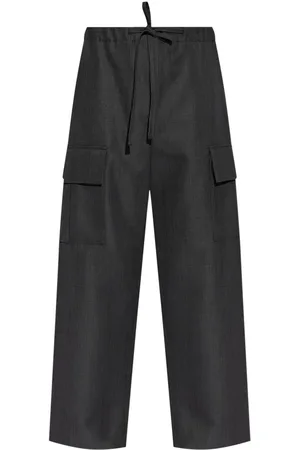 Alexander McQueen Hose mit weitem Bein