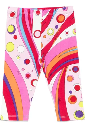 PUCCI Junior Leggings mit Print