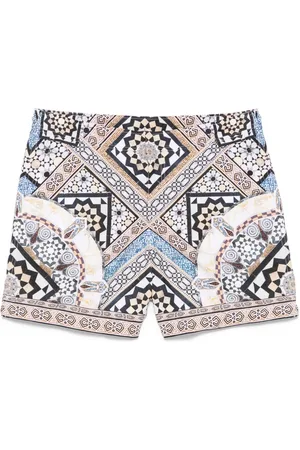 Camilla Badeshorts mit Make Me Your Mosaic-Print