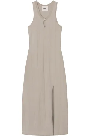 AERON Midikleid mit seitlichem Schlitz