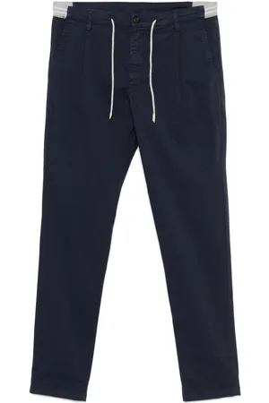 ELEVENTY Plissierte Tapered-Hose