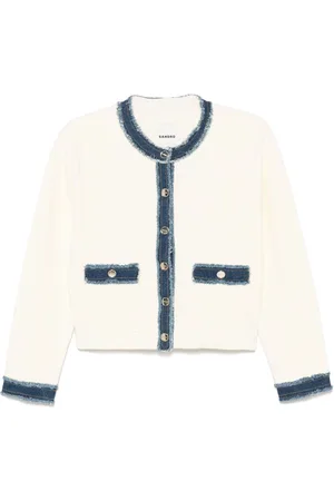 Sandro Jacke mit Jeansborten