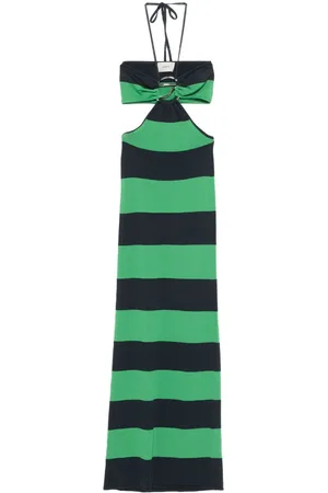 COPERNI Gestreiftes Midikleid