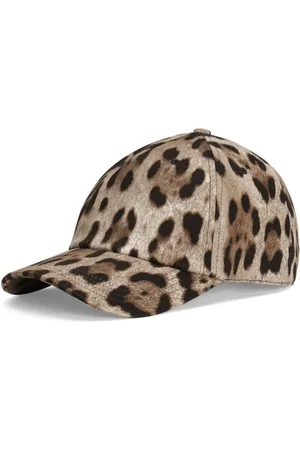 Dolce & Gabbana Baseballkappe mit Leoparden-Print