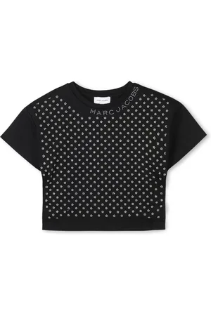 Marc Jacobs T-Shirt mit Blumenapplikation