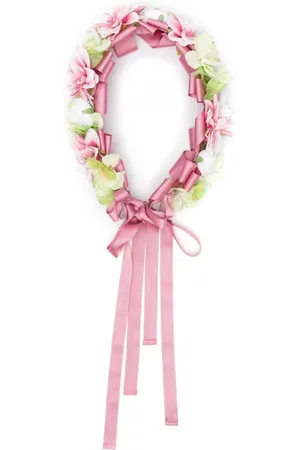 COLORICHIARI Stirnband mit Blumenapplikation
