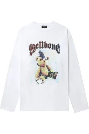 We11 Done Sweatshirt mit Bär-Print