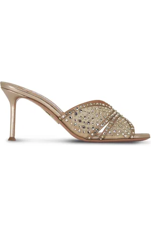 Aquazzura Lover Mules 75mm