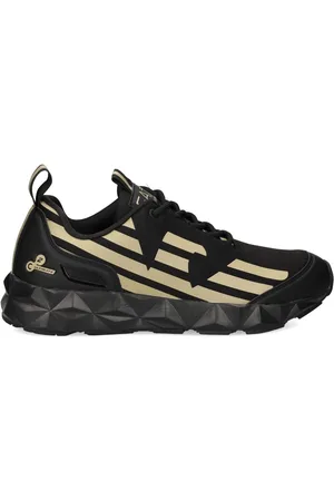 EA7 Sneakers mit Logo-Print