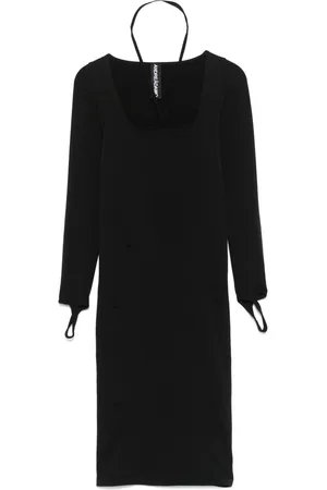 ANDREADAMO Midikleid aus Design-Jersey