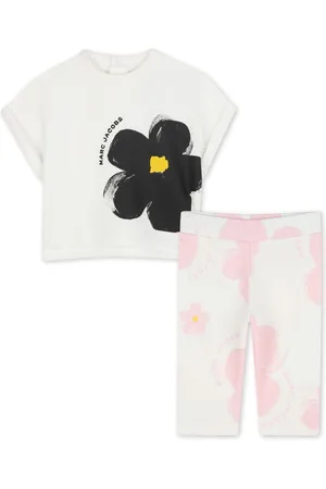 Marc Jacobs Set aus T-Shirt und Hose mit Blumen-Print