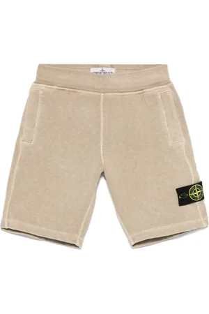 Stone Island Joggingshorts mit Kompass-Patch