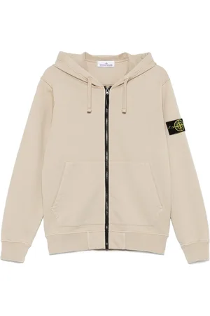 Stone Island Hoodie mit abnehmbarem Patch