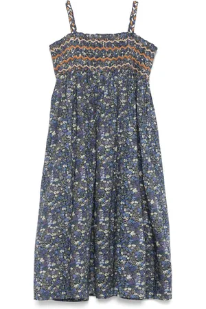 BONPOINT Kleid mit Blumen-Print