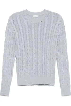 PESERICO SIGN Pullover mit Pailletten