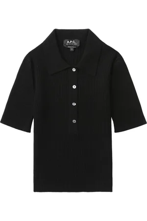 A.P.C. Geripptes Poloshirt