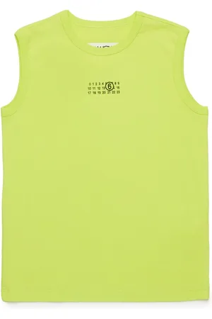 Maison Margiela Ärmelloses T-Shirt mit Logo