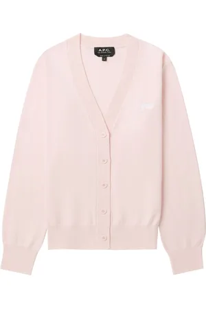 A.P.C. Cardigan mit Logo-Stickerei