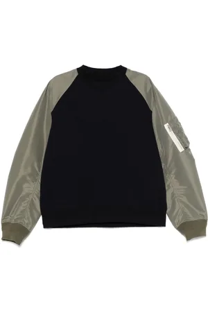 SACAI Sweatshirt mit Einsätzen