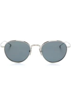 Thom Browne Sonnenbrille mit rundem Gestell