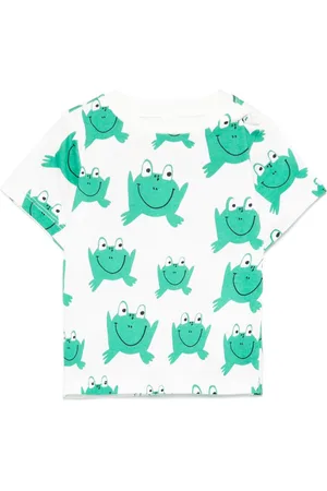 Stella McCartney T-Shirt mit Frosch-Print