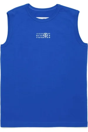 Maison Margiela Ärmelloses T-Shirt mit Logo